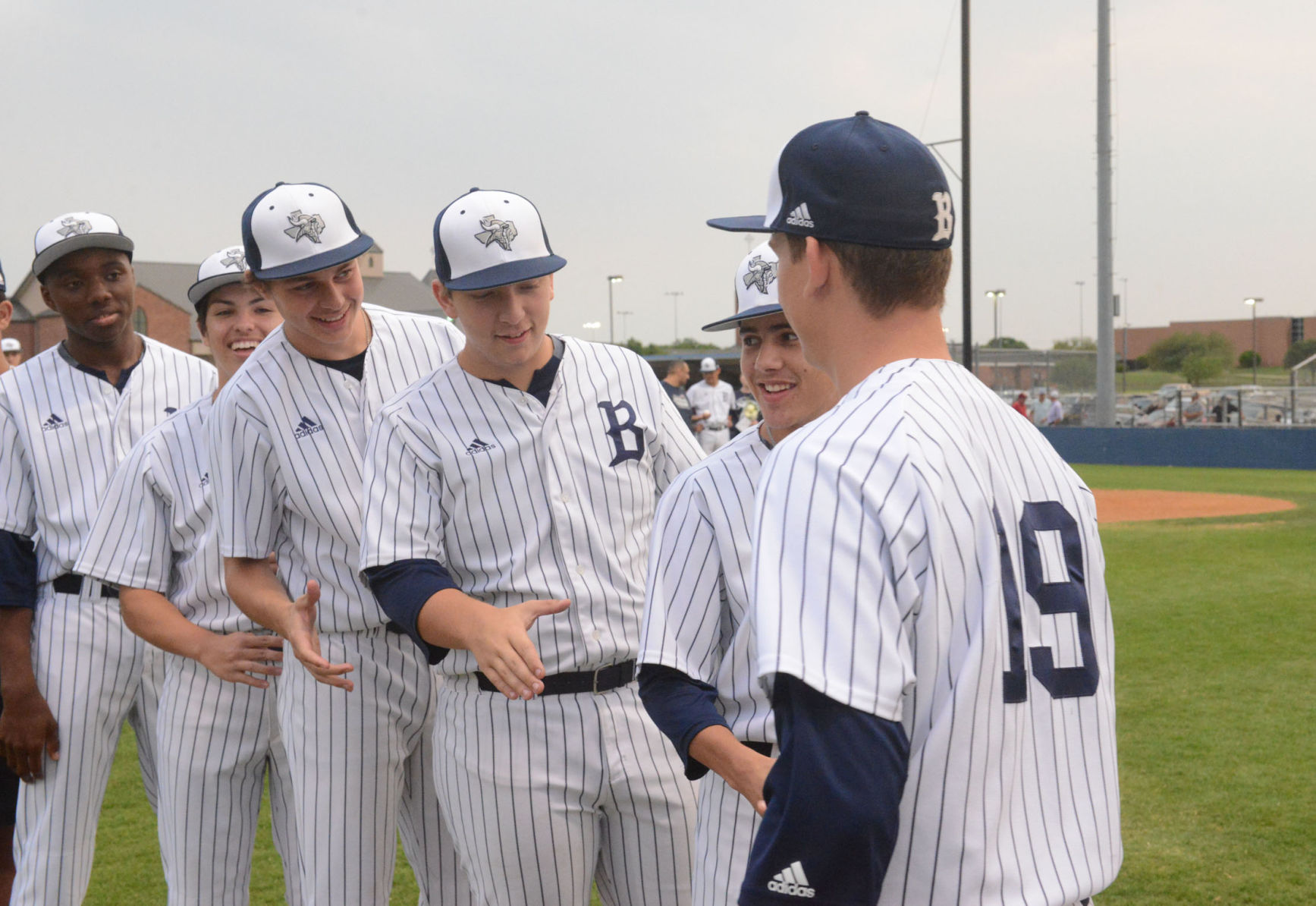 Bryan High School baseball senior night
